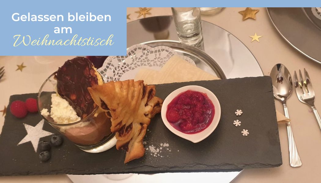 Gelassen bleiben am Weihnachtstisch – wie dich Diskussionen weniger stressen